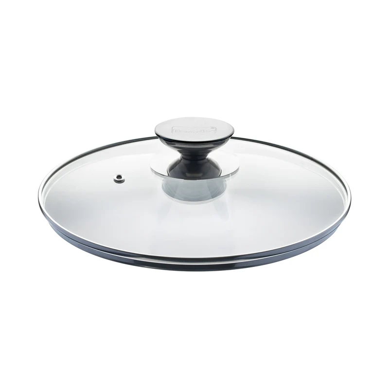 Spezialglasdeckel 24 cm, Glas, transparent