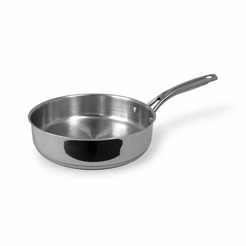 Schmorpfanne 24 oder 28 cm, Edelstahl poliert - Daily Edition | Proline
